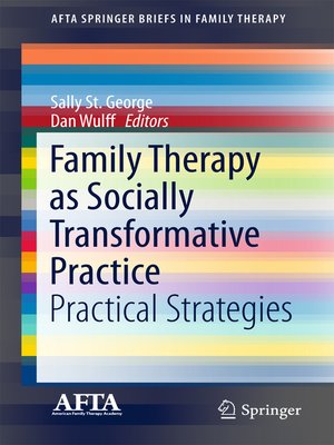 cover image of Family Therapy as Socially Transformative Practice
